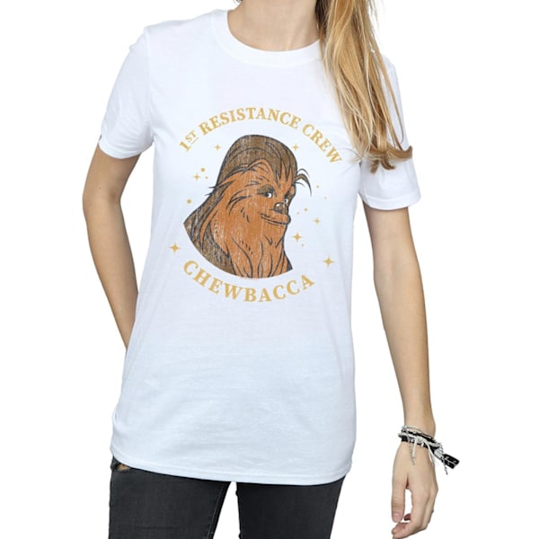 Star Wars The Rise Of SkywalkerWomens/Ladies Chewbacca First Re White 5XL