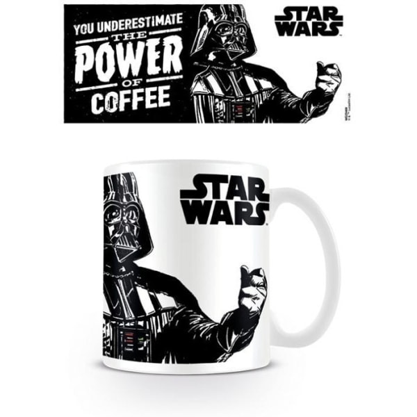 Star Wars The Power Of Coffee Mug One Size Vit/Svart White/Black One Size