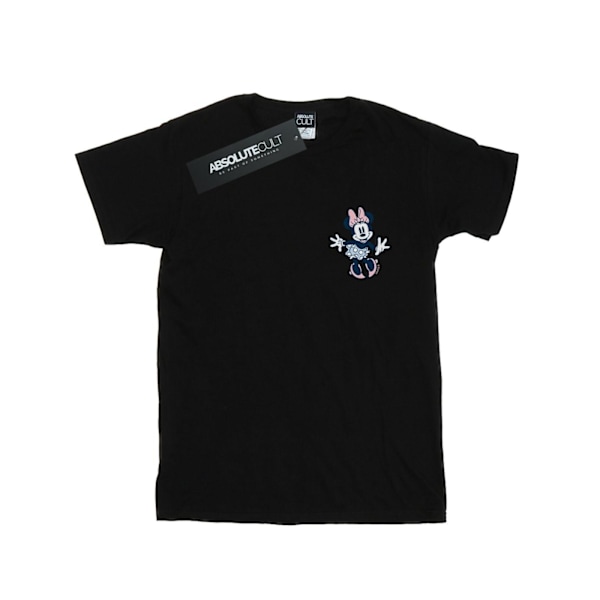 Disney Herr Minnie Mouse Dansande Bröst T-shirt L Svart Black L