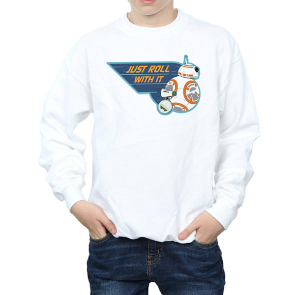 Star Wars: The Rise of Skywalker Boys D-O & BB-8 Bara Rulla Med White 12-13 Years