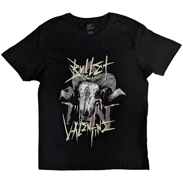 Bullet For My Valentine Unisex Vuxen Ram Back Print T-Shirt XL Black XL