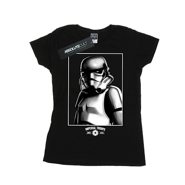 Star Wars Dam/Damer Imperial Troops Bomull T-shirt XL Svart Black XL
