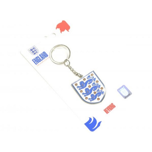 England FA Crest Nyckelring One Size Vit/Blå White/Blue One Size