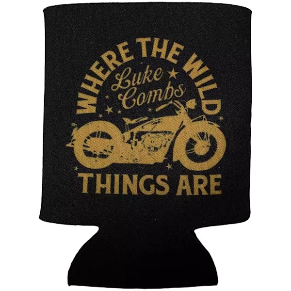 Luke Combs Tour 23 Where The Wild Things Are Burkskydd En Storlek Black/Yellow One Size