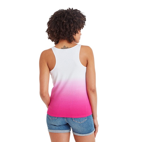 TOG24 Dam/Kvinna Louise Färggradient Tank Top 14 UK Hibiskus Hibiscus Pink 14 UK