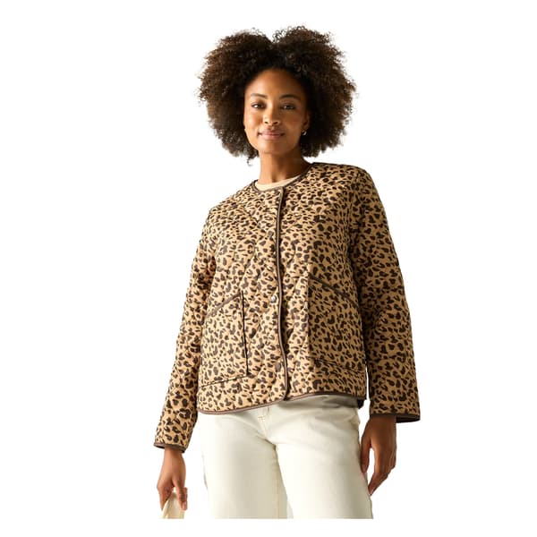 Regatta Dam Mira Abstrakt Leopardmönstrad Jacka 20 UK Multicoloured 20 UK