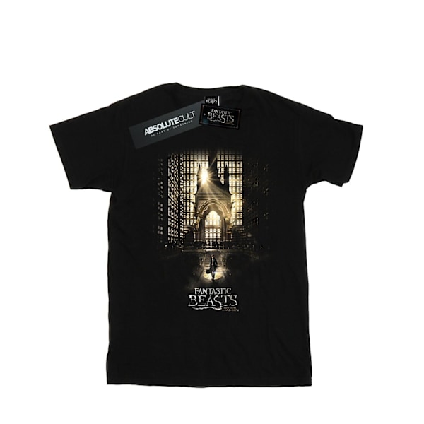 Fantastiska vidunder Mäns film affisch T-shirt L Svart Black L