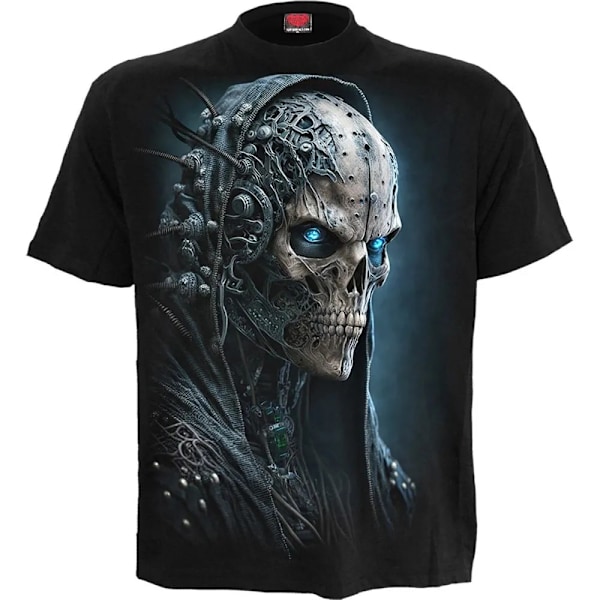 Spiral Direct Unisex Vuxen Human 2.0 T-shirt XL Svart Black XL