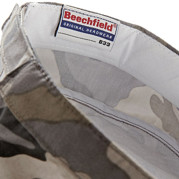 Beechfield Camouflage Army Cap / Headwear One Size Field Camo Field Camo One Size