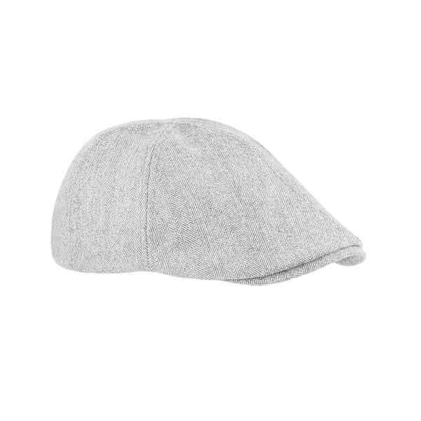 Beechfield Unisex Vuxen Ivy Platt Kepsen En Storlek Ljusgrå Light Grey One Size