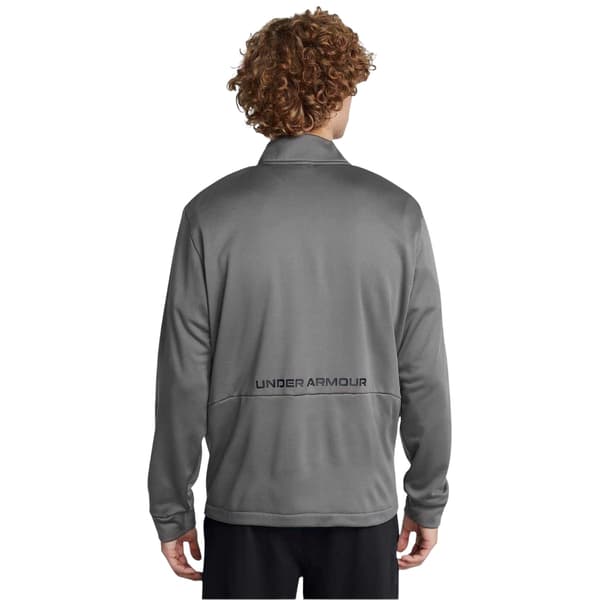 Under Armour Herr Solid Half Zip Sweatshirt L Grå Grey L