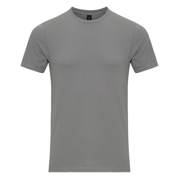 Gildan Unisex Vuxen Enzymbelagd T-shirt M Stormgrå Storm Grey M