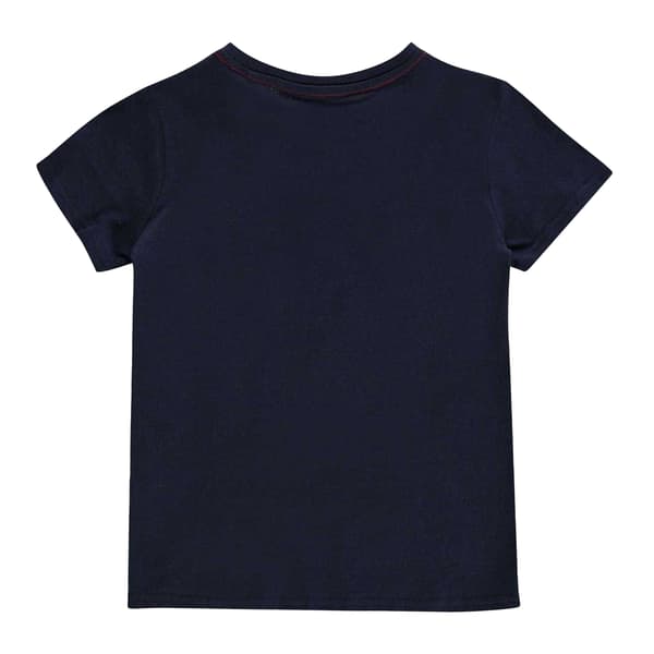 Guess T-shirt i bomull med logotyp för barn 8 år blå Blue 8 Years