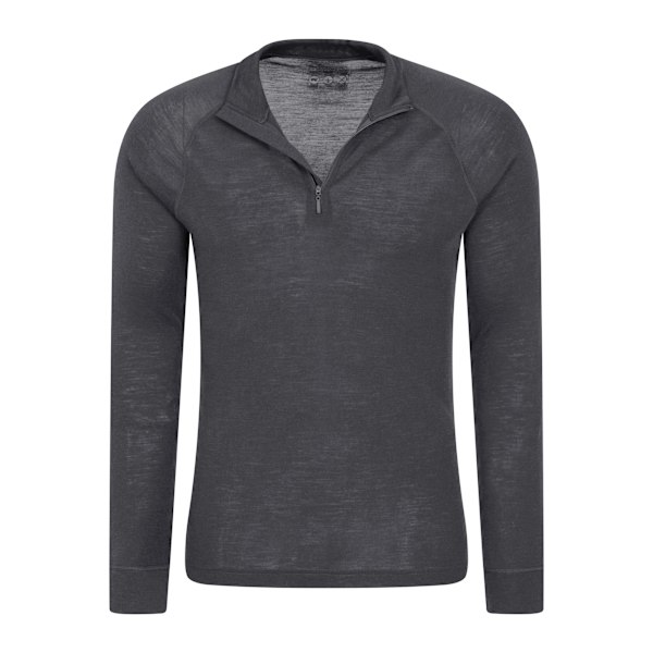 Mountain Warehouse Herr Merino II Baslager Topp 4XL Grå Grey 4XL