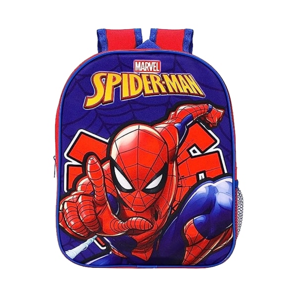Spider-Man Barn/Barn Karaktär Ryggsäck One Size Röd/Blå Red/Blue One Size