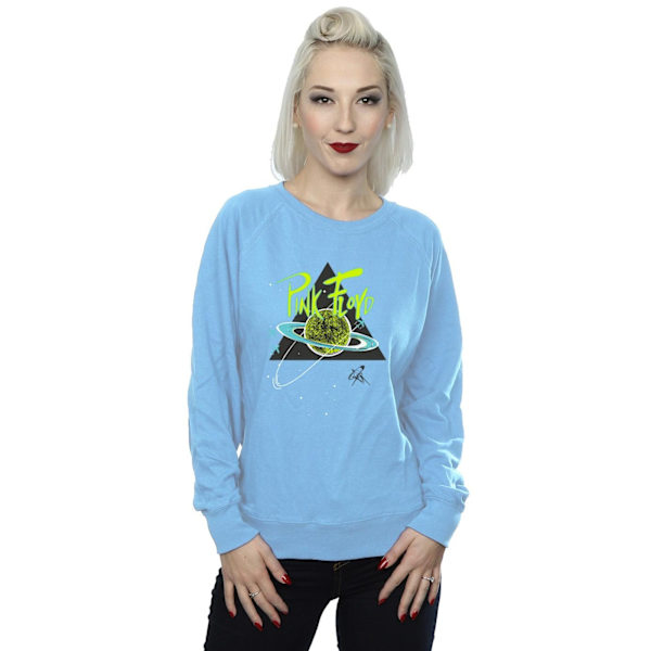 Pink Floyd Dam/Kvinnor Prism Planet Sweatshirt XXL Baby Blue Baby Blue XXL