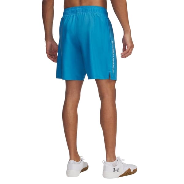 Under Armour Herr Wordmarks Vävd Tech Shorts S S Ethereal Blue Ethereal Blue S S