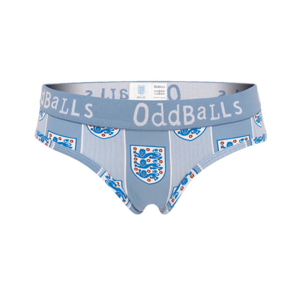 OddBalls Damer/Damer 1996 Borta England FA Briefs 18 UK Light Light Blue 18 UK