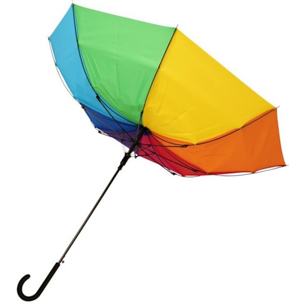Bullet Sarah Automatisk Öppnande Vindtåligt Paraply Storlek One Rainbow Rainbow One Size