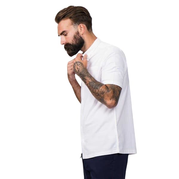 Firetrap Herr Klassisk Oxford Skjorta M Vit White M