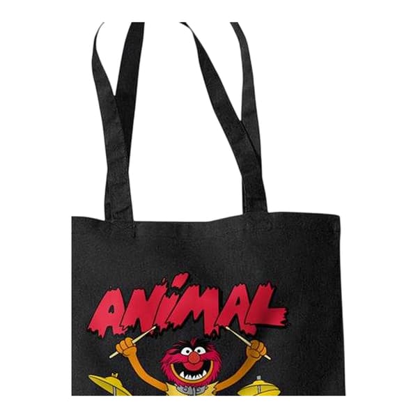 The Muppets Drum Animal Tygväska One Size Svart Black One Size