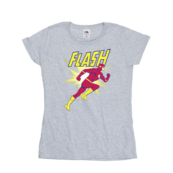 DC Comics Dam/Kvinnor The Flash Löpning Bomull T-shirt XL Spo Sports Grey XL