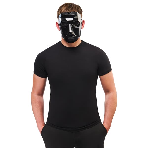 Squid Game Front Man Mask En Storlek Svart Black One Size