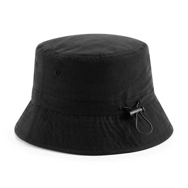 Beechfield Unisex Vuxen Återvunnen Polyester Bucket Hat L-XL Svart Black L-XL