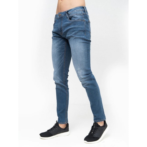 Duck and Cover Herr Tranfold Slim Jeans (2-pack) 36R Grå/Stone Wash Grey/Stone Wash 36R