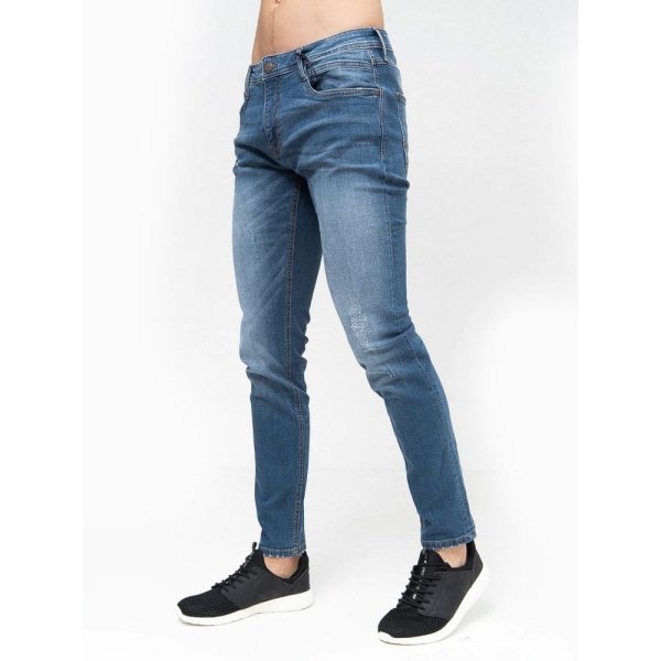 Duck and Cover Tranfold Slim Jeans för män (förpackning med 2) 30S Grey/St Grey/Stone Wash 30S