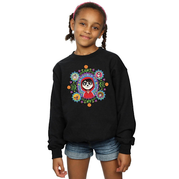 Disney Girls Coco Remember Me Sweatshirt 7-8 år Svart Black 7-8 Years