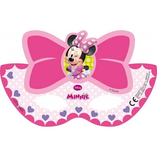 Disney Bow-Tique Minnie Mouse Ögonmask (6-pack) One Size Pin Pink One Size