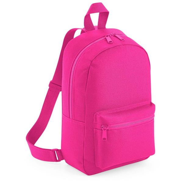 Bagbase Mini Essential Ryggsäck/Ryggsäck Väska En Storlek Fuchsia Fuchsia One Size