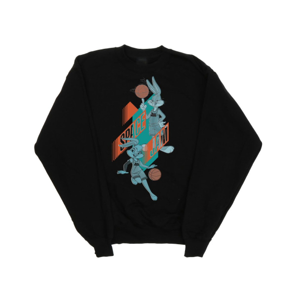 Space Jam: A New Legacy Boys Bugs And Lola Balling Sweatshirt 9 Black 9-11 Years