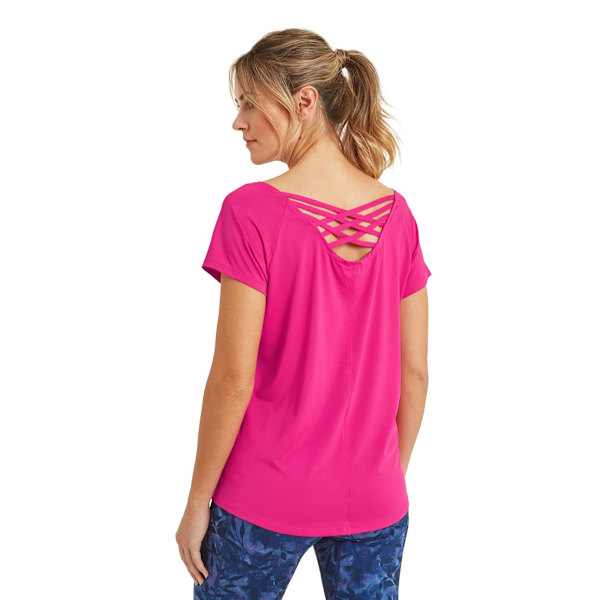 TOG24 Teknisk T-shirt för Kvinnor/Dam 8 UK Vibrerande Rosa Vibrant Pink 8 UK