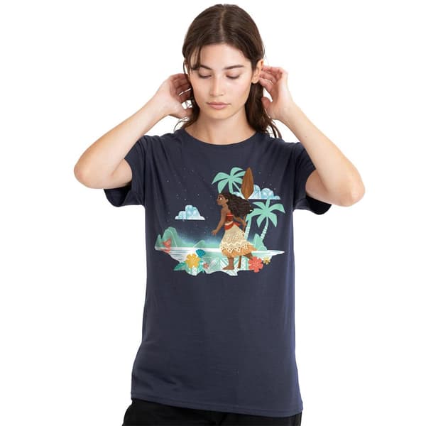 Moana Dam/Dam Flat Island T-shirt L Deep Navy Deep Navy L