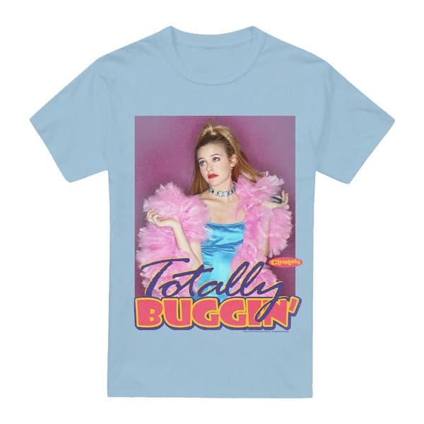 Clueless Herr Totally Buggin T-Shirt L Ljusblå Light Blue L
