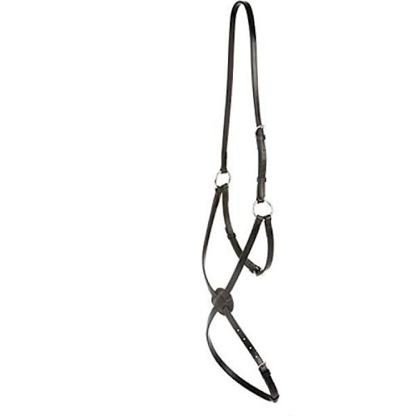 Collegiate Grackle Lädernosgrimma IV Cob Svart Black Cob