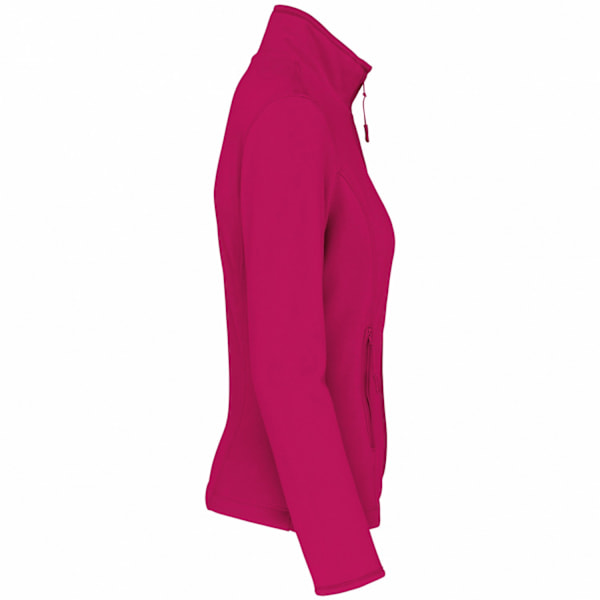 Kariban Dam/Kvinna Maureen Microfleece Jacka L Fuchsia Fuchsia L