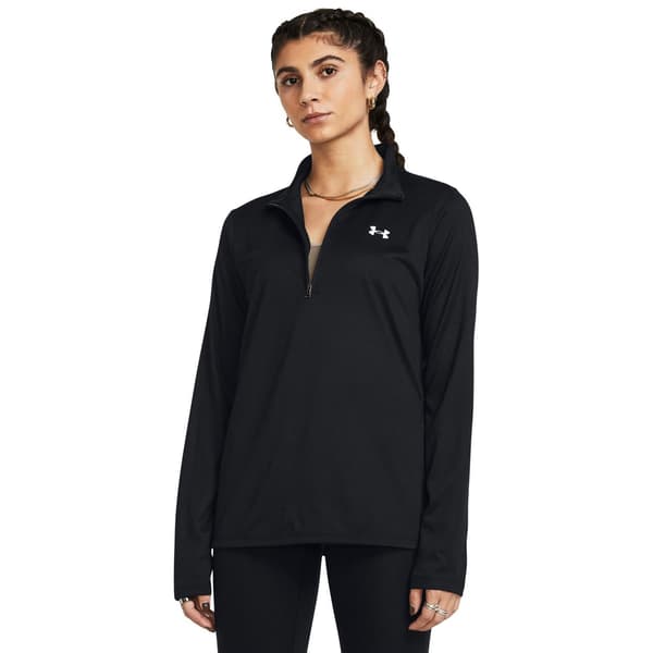 Under Armour Dam Tech Half Zip Tröja 8 UK Svart Black 8 UK