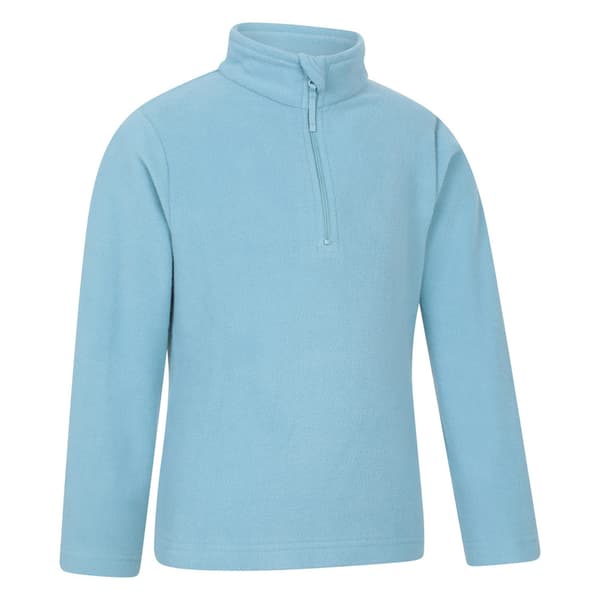 Mountain Warehouse Barn/Barn Camber II Half Zip Fleece Jacka Teal 5-6 Years