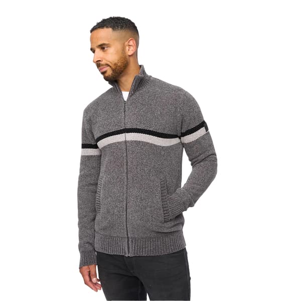 Bewley & Ritch Stampton Chenille Tröja för män XL Mellangrå Mid Grey XL