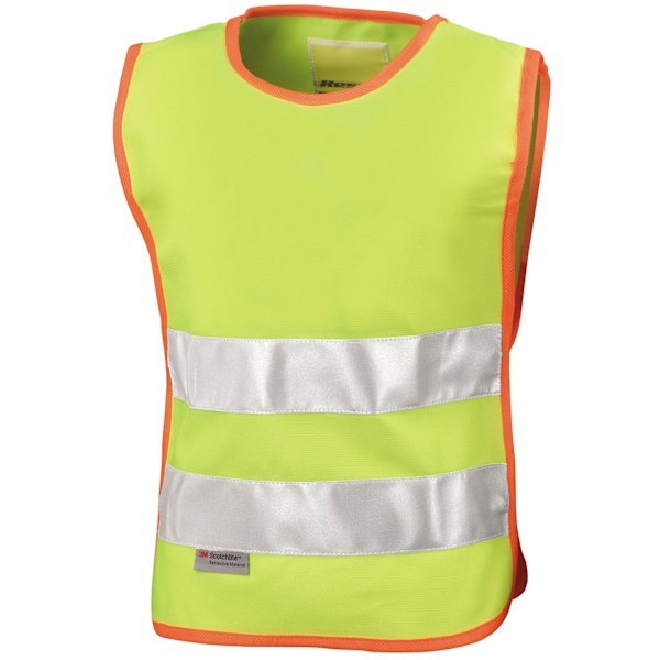 SAFE-GUARD by Result Barn/Barn Hi-Vis Tabard 7-10 År Gul Yellow 7-10 Years