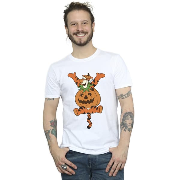 Winnie the Pooh Herr Tigger Pumpa Bomulls T-shirt S Vit White S