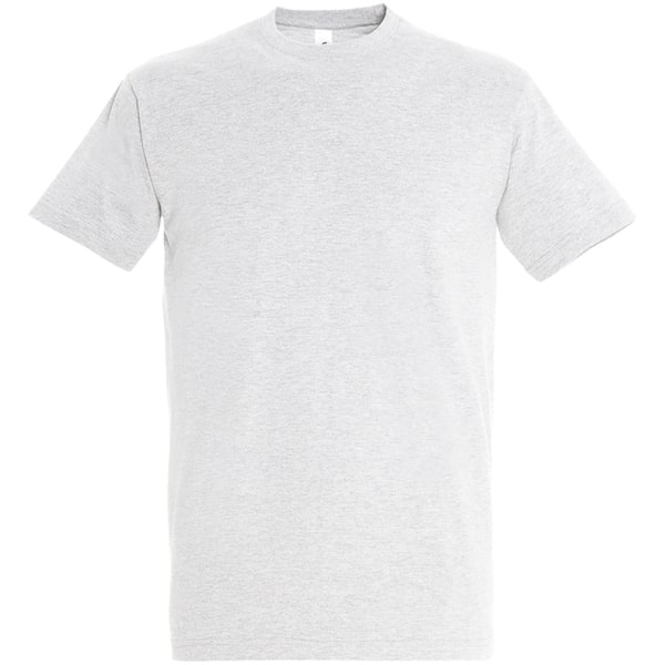 SOLS Herr Imperial Heavyweight kortärmad T-shirt 3XL Vit White 3XL