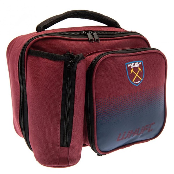 West Ham United FC Fade Lunch Bag One Size Burgundy Burgundy One Size