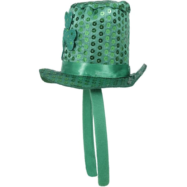 Fiestas Guirca Minihatt med paljetter St. Patrick's Day-diadem One Size Green One Size