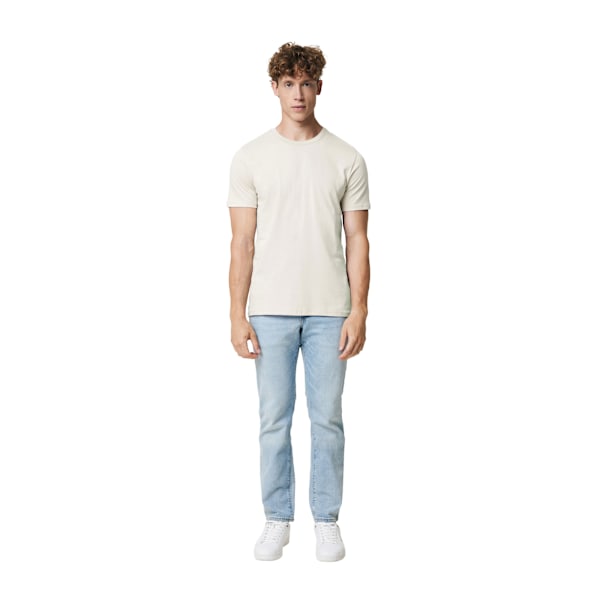 Iqoniq Unisex Vuxen Brett Återvunnen Bomulls T-shirt L Elfenbensvit Ivory White L