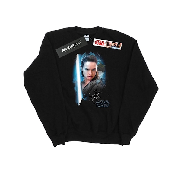 Star Wars The Last Jedi Rey Borstad Sweatshirt XXL Svart Black XXL