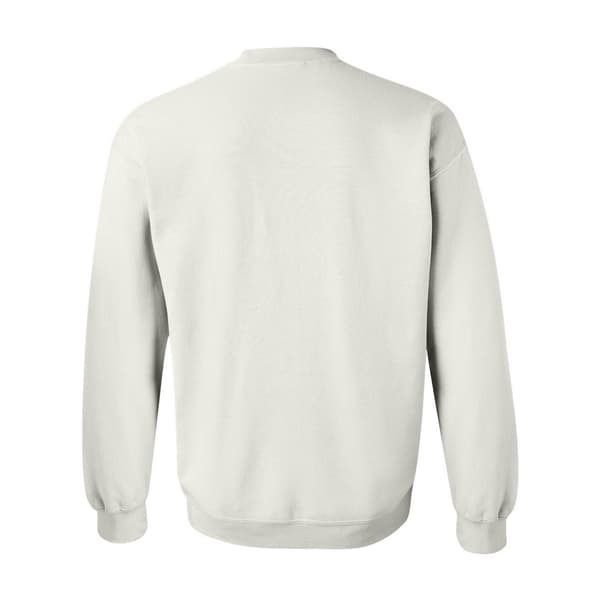 Gildan Heavy Blend Unisex Vuxen Crewneck Sweatshirt 4XL Vit White 4XL